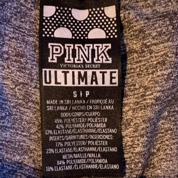 Ultimate teal&gray PINK leggings NWOT - Picture 3 of 3